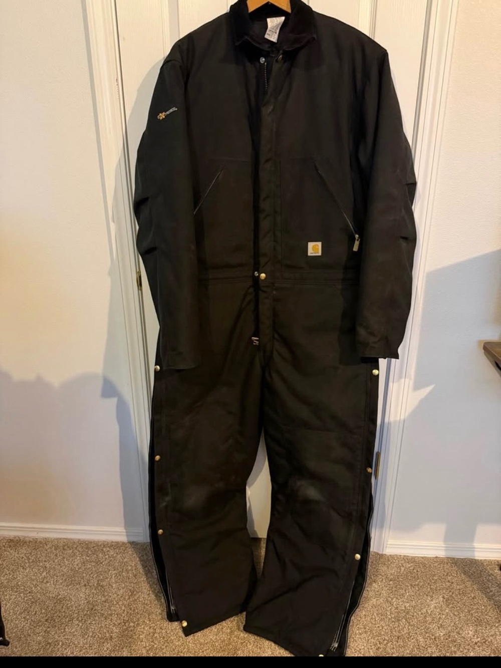 Carhartt Black Yukon Extremes Insulated Coverall (38 Tall)
